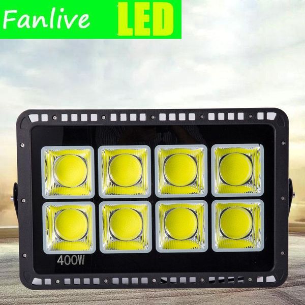 

floodlights 4pcs led floodlight cob 200w 300w 400w 500w reflector flood light spotlight ac 85-265v waterproof outdoor wall lamp projectors