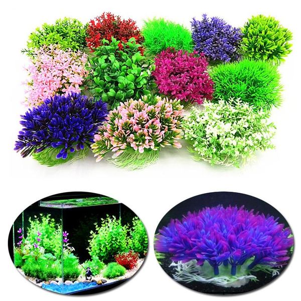 

simulation water grass plastic plants landscape ornaments for fish tank aquarium decoration accessories decorations