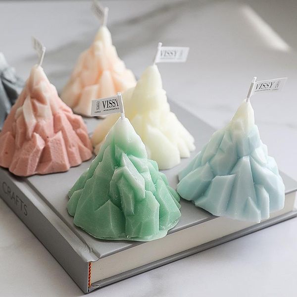 

candles birthday cake candle decoration iceberg essential oil scented diy creative souvenir gift set ornament