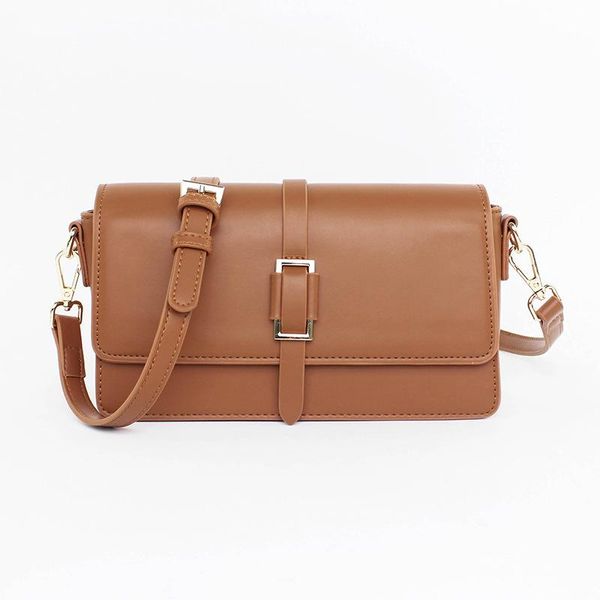 

trendy retro armpit shoulder tofu bag pu leather fashion bag-style messenger female luxury design bags fro women cross body