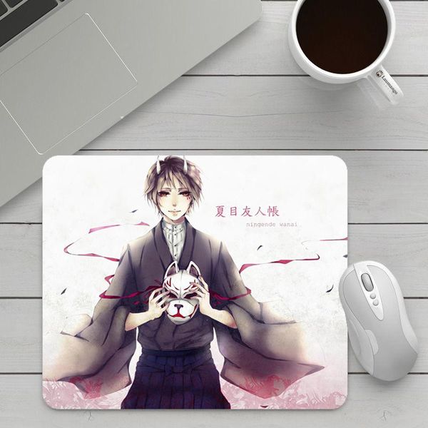 

mouse pads & wrist rests cute small mousepad with cartoon pattern of natsume yuujinchou mause pad gamer mats pc accessories gaming desk