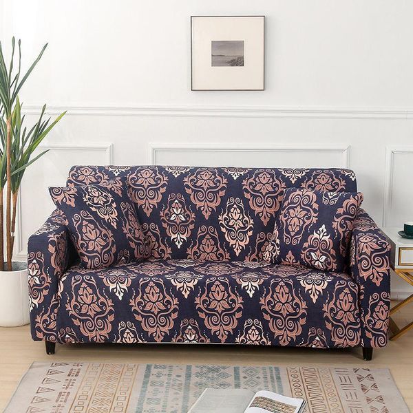 

chair covers printing stretch sofa cover protector modern polyester couch anti-dust slipcovers 1/2/3/4 seater for living room f8666