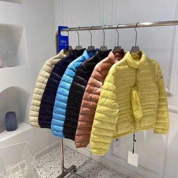 

down coat 2021m jiameng casual stand collar light pocket jacket, Black