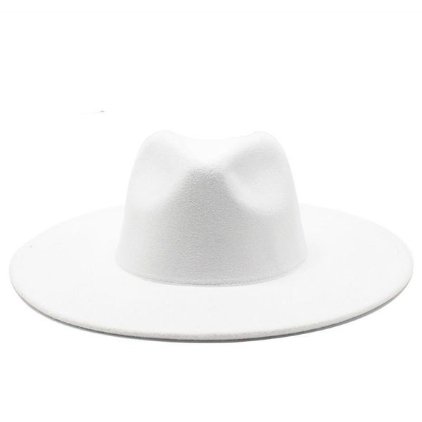 

wide brim hats classical fedora hat black white wool men women crushable winter wedding jazz, Blue;gray