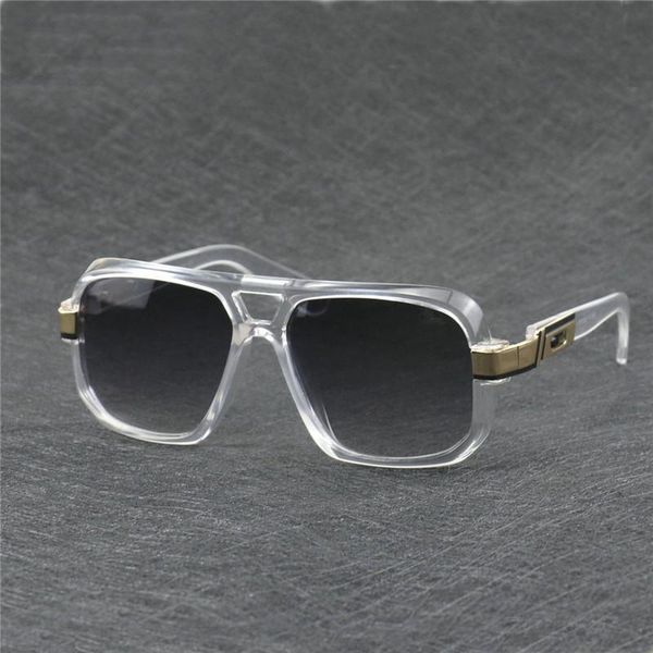 

men's and women's gradient color glasses plastic frame transparent lens uv400 designer sunglasses wholesale, White;black