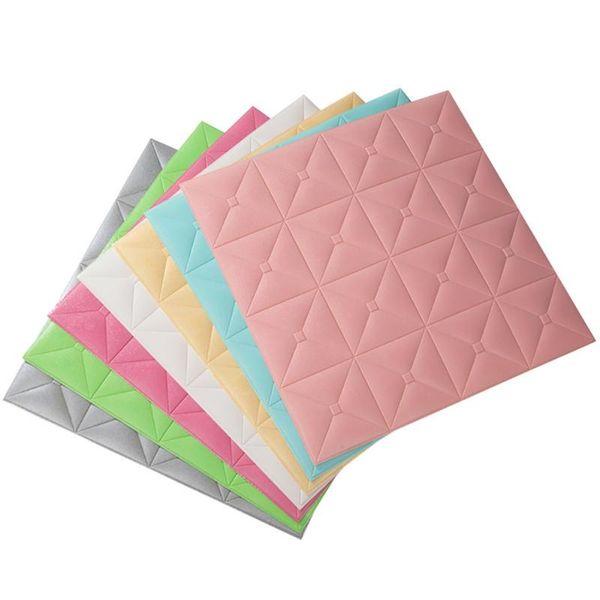 

wall stickers 34x34cm 3d brick sticker wallpaper decor foam waterproof covering imitation for living room diy background