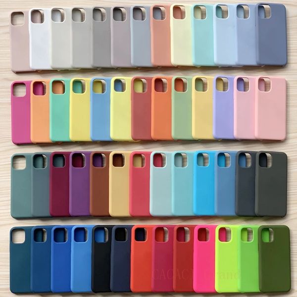 

official original silicone case for iphone 11 12 13 pro max se xr x 6 6s 7 8 plus cases for iphone mini xs full cover etui