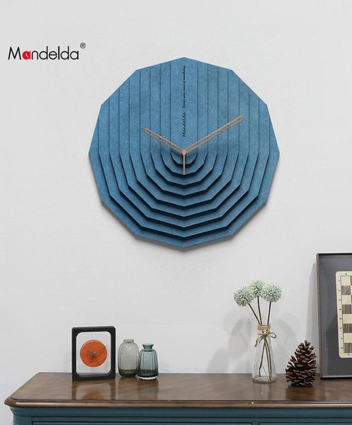 

simple modern wall clock nordic design geometric minimalist creative horloge murale clocks home decor bl50wc