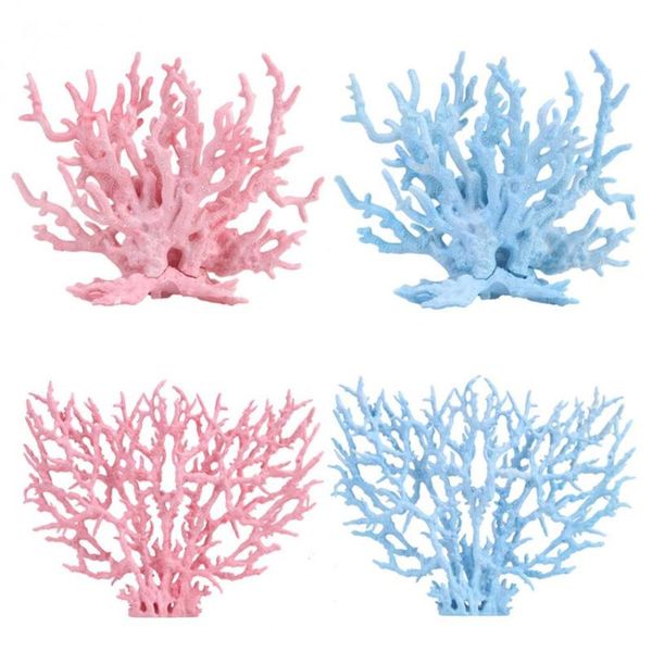

decorations plastic vivid artificial coral plant ornament for aquarium fish tank decor cave