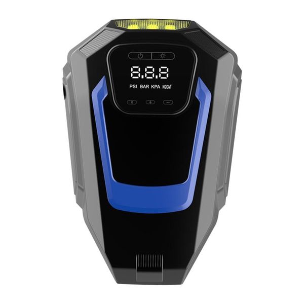 

touch screen 12v air compressor pump motorcycle auto shut off with pressure gauge car digital tire inflator led home inflatable