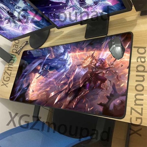 

mouse pads & wrist rests xgz anime guardian large gaming pad black lock edge custom office computer keyboard table mat speed rubber stripe n