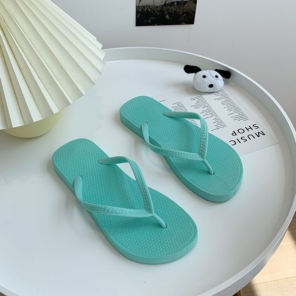 

8eo women's casual fashion korean ins flip flops wear anti flip-flops slippers sals and slippersslip soft beach shoes soled beach sanda