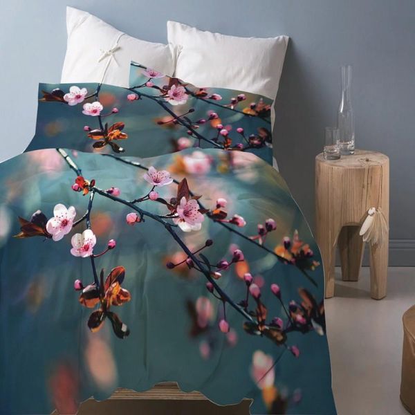 

bedding sets fashion custom plum blossom home textiles single bed double duvet cover pillow case sheet boy girl set