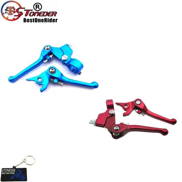 

motorcycle brakes stoneder aluminum brake clutch handle lever for 50cc-160cc chinese pit dirt trail motor bike motocross