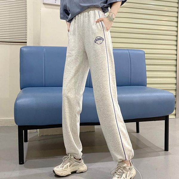 

women's pants & capris cost-effective scale autumn trousers loose, Black;white