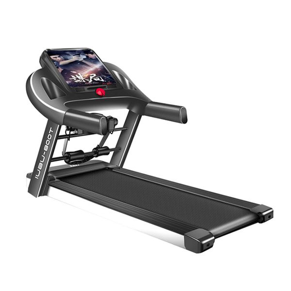 

home indoor foldable mute health massage slimming color screen multifunctional shock absorption electric treadmills