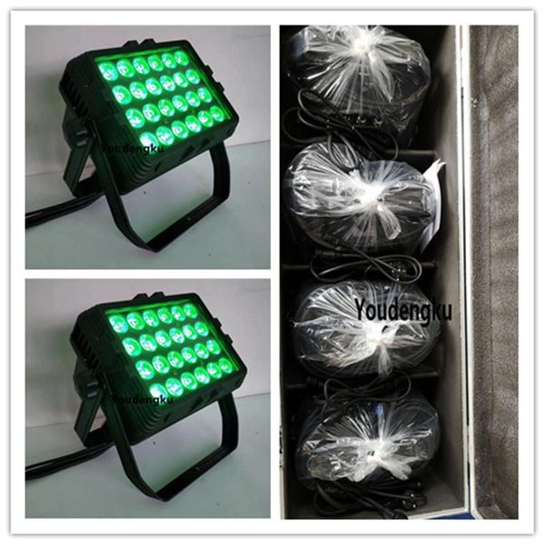 

effects 14 pieces 24x18w 6 in1 outdoor led wall washer + 20x18w 6in1 5pcs flightcase 20 cables