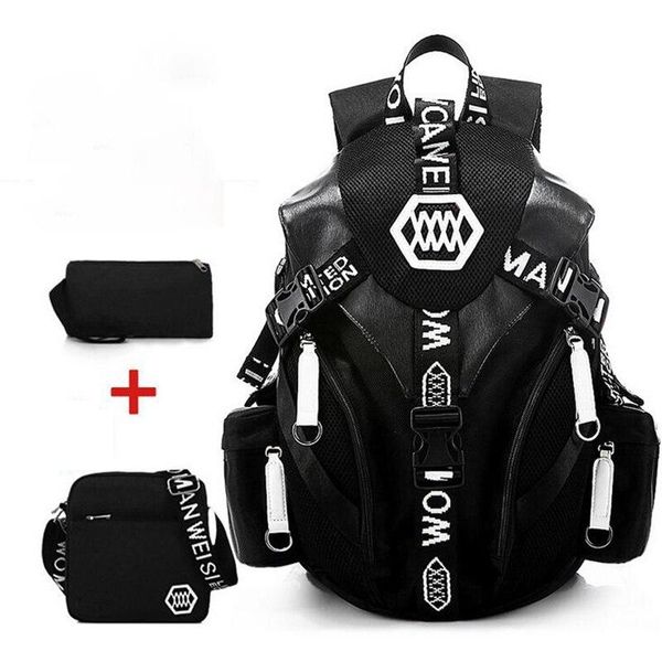 

men backpack fashion lapcomputer school casual travel rucksacks for teenagers bag soft handle unisex