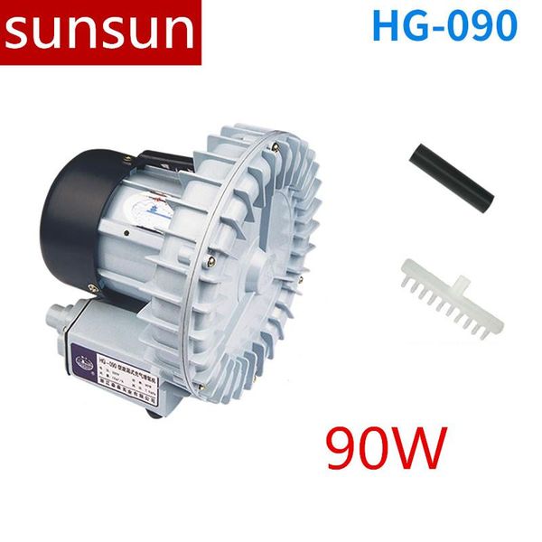 

air pumps & accessories 90w 200l/min sunsun high pressure oxygen pump for aquarium hydroponics pond septic compressor 10 outlet blower
