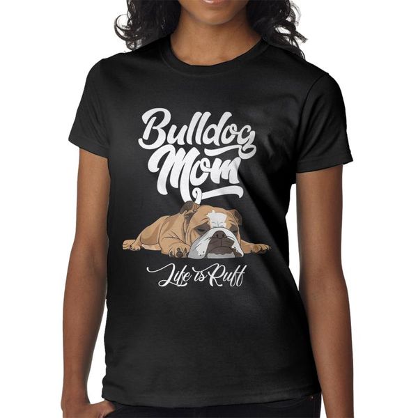 

women's t-shirt short-sleeved animal00001dog short sleeve, White