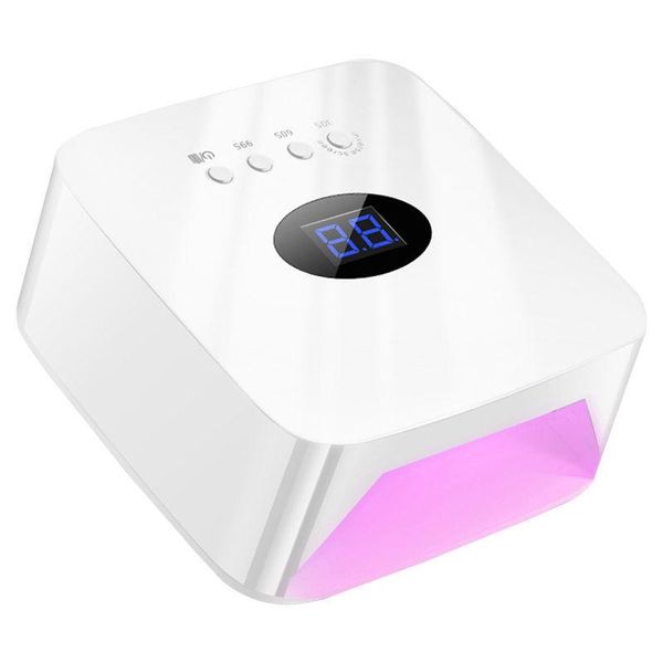 

blue red light nail uv lamp cordless pedicure manicure machine wireless nails dryer rechargeable led dryers