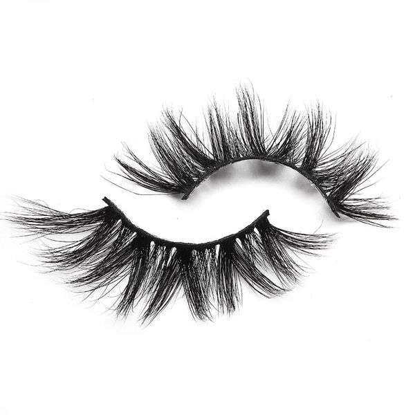 

false eyelashes medium long 3d real mink lashes natural 100% hand made bulk eye extension cilios lasting