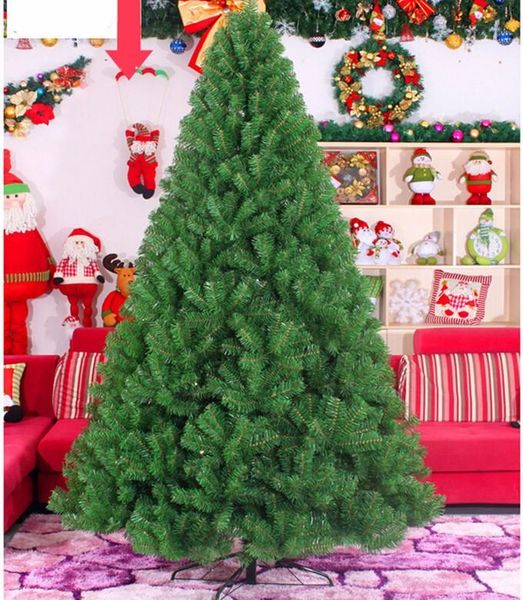 

decorative flowers & wreaths 4m tall pvc environmental protection material large christmas tree arranged green high-grade encryption