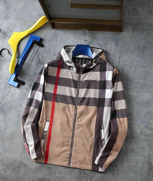 

brand coats and parkas mens jacket women fashion girl coat production a hooded jackets with letters windbreaker zipper hoodies for men sport, Black;brown