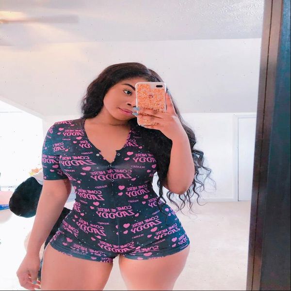 

women jumpsuit summer playsuit pajama womens romper bodycon casual shorts sleeve leotard home wear tracksuit overalls, Black;white