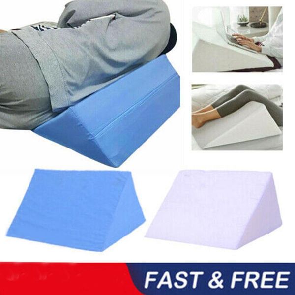 

pillow firm foam bed comfortable pain relief el wedge soft office home posture correct pressure reduce back support cushion