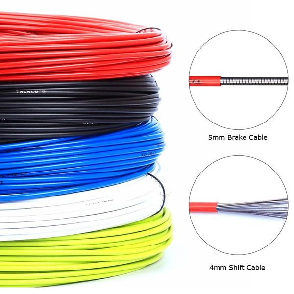 

bike derailleurs 3m universal mountain road bicycle gear brake shift shifting derailleur front rear inner outer replacement cable wire line