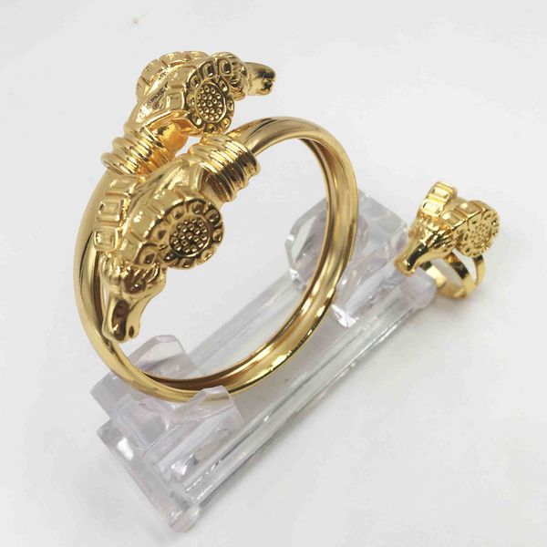 

dubai gold necklace earring series fashion nigerian wedding african jewelry series italian womens jewelry setg, Black