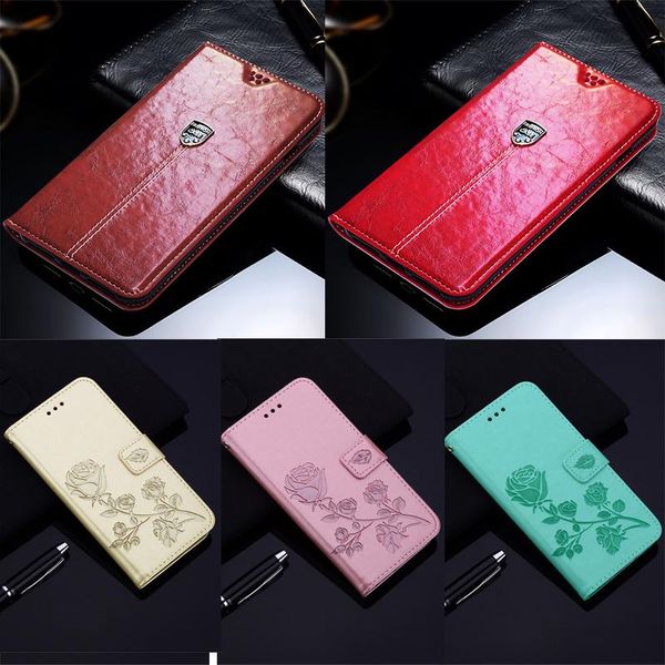 

for vertex impress luck l120 click stone pro p300 wallet case flip leather protective phone support cover cell cases