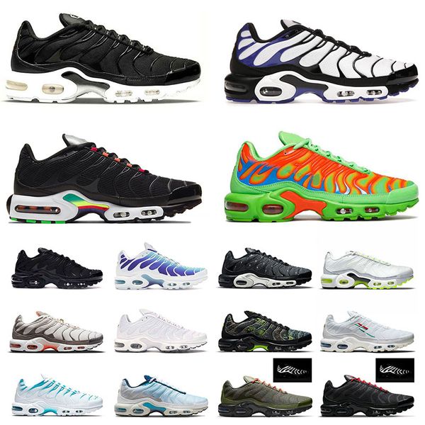 

plus tn mens womens running shoes tns requin big size us 12 black reflective white olive corduroy bred multi first use beige orange designer