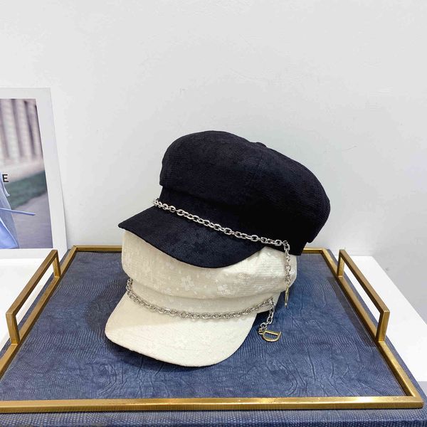 

family ~ correct version 21 new double-layer lace octagonal cap in early, Blue;gray