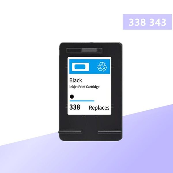

ink cartridges remanufactured cartridge 338 343 xl compatible for deskjet 6540 5740 5745 6520 460c 6620 printer