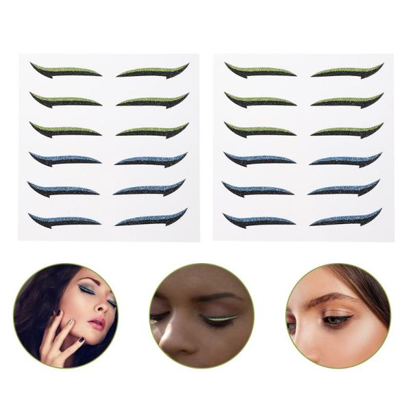 

eyeliner 12 pairs stickers double eyelid strips