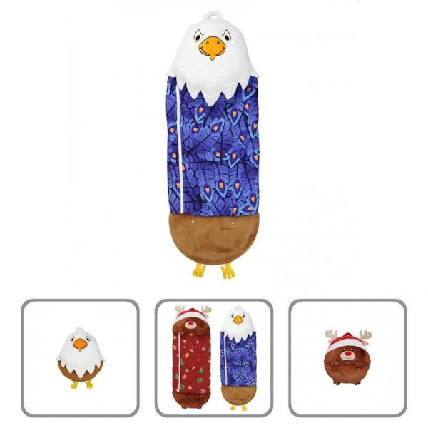 

sleeping bags animal design pilling resistant eagle pattern bag pillow for winter