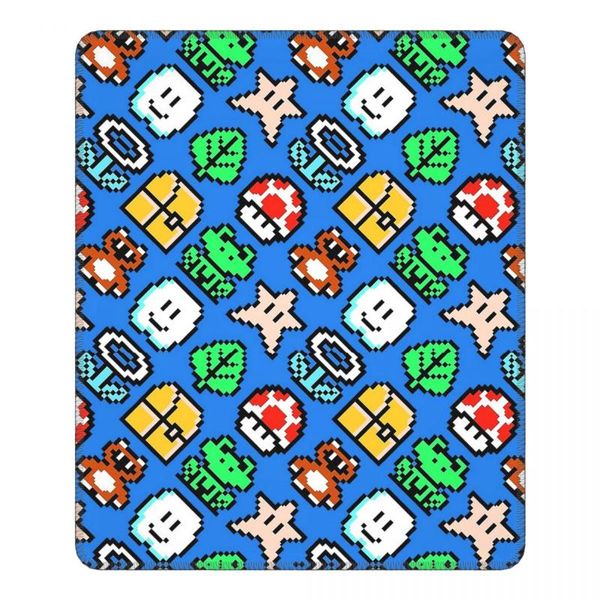 

mouse pads & wrist rests vintage video game pad super mushroom lockedge soft mat natural rubber office home deco