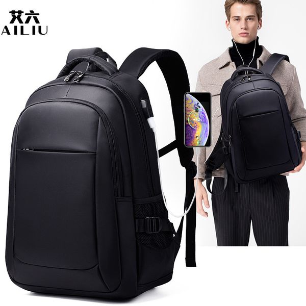 

backpack men's fashion leisure student schoolbag computer bag busins travel