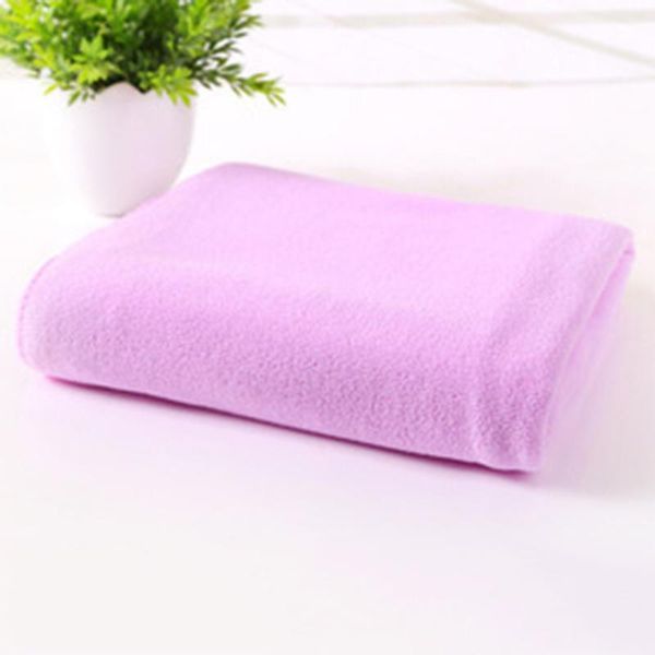 

towel microfiber fast drying gym sports soft travel camp long solid color 5576