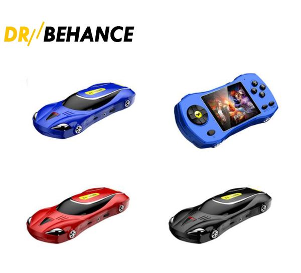 Roadster Mini Handheld Retro Games Console Sports Model Model Protable F1 игроки для детей подарок