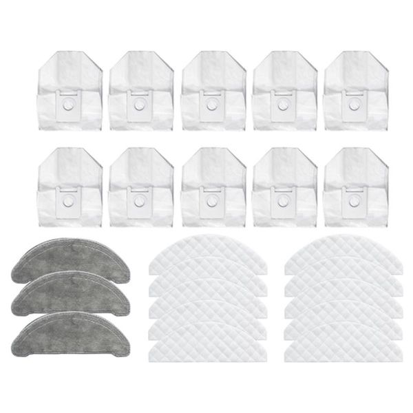 

vacuum cleaners 23pcs for roidmi eve plus cleaner dust bag mop cloth disposable cleaning replacement accessories parts