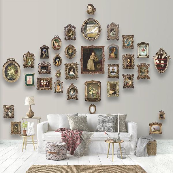 

relief picture frame wall decorative po frames group of cadres friends table frame6/7/8/12 inch