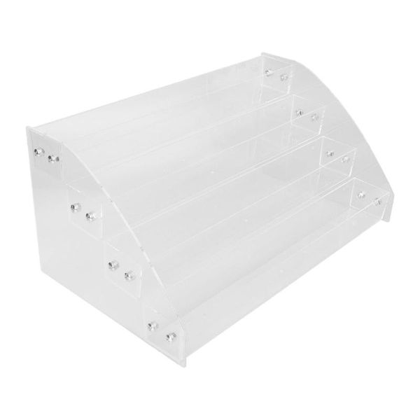 

hooks & rails 1pc acrylic cosmetic rack nail polish storage lipstick display holder
