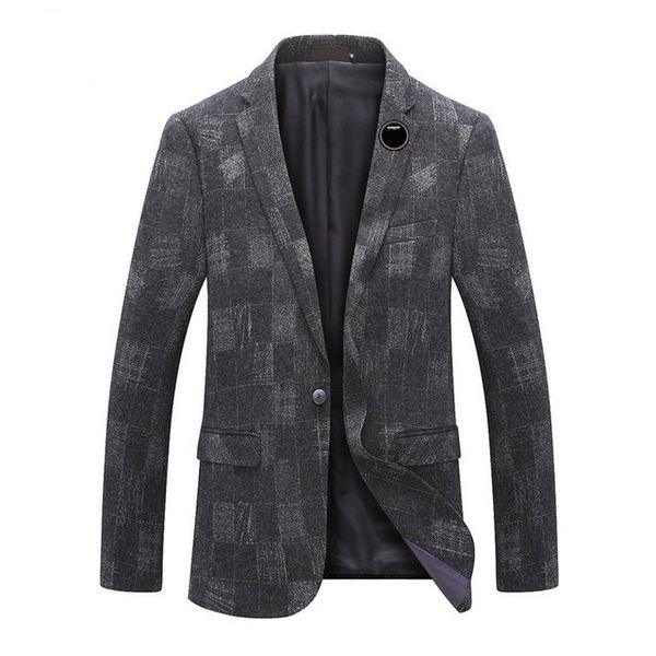 

more than 2021 single jacket men slim casual handsome suit professional business formal coat wedding dress fashion for the groom to choose m, White;black