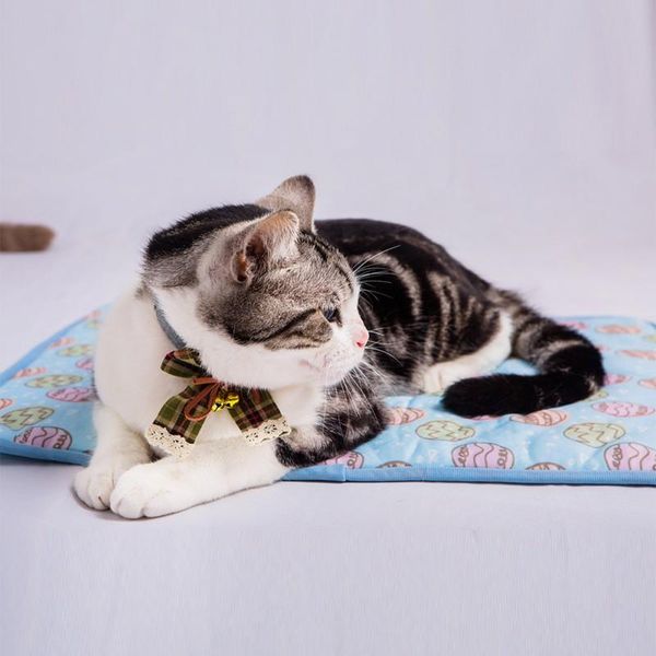 

kennels & pens 70 * 50cm pet summer cats and dogs cold feeling cooling ice mat