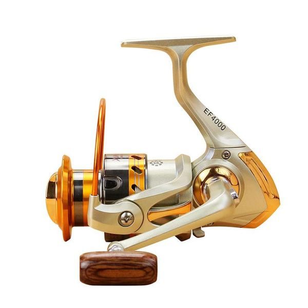 

baitcasting reels 500-9000 series distant wheel metal spinning fishing reel 5.5:1 12 bearing balls rotate the spool coil