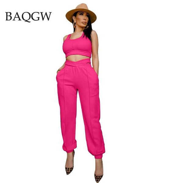 

women's two piece pants streetwear cross design harem + crop set summer casual plus size 2xl sweatsuit sportswear outfits, White
