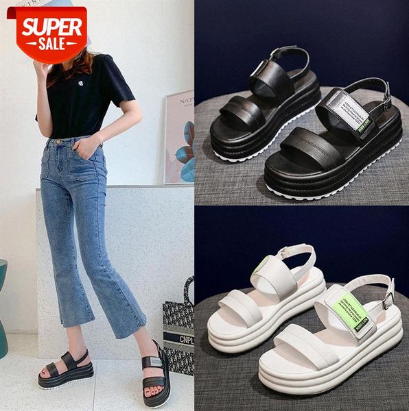 

women's shoes, platform sandals, buckle, sandals outside wenzhou #jq8o, Black